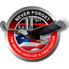 ProSticker 205 (One) 4" Patriot Series Never Forget 911, The