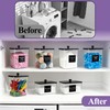4 Pack Laundry Detergent Container Set with Dryer Sheet Container