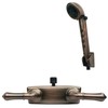 Laguna Brass 3220BZ/4120BZ RV/Motorhome Two Handle Non-Metallic Diverter Valve with