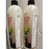 2x Shampoo BERGAMOTA reforzado aceite coco colageno romero keratina 16oz