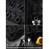 VIPERADE VAB3 2-Pack Tactical Molle D-Ring, Molle Belt Clip Key