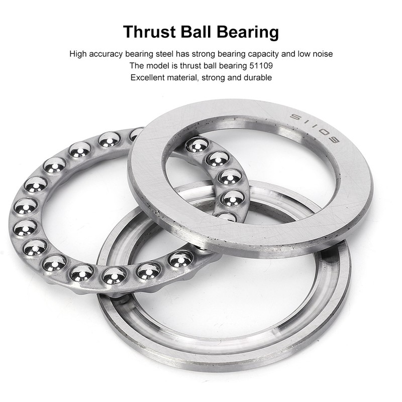 Axial Thrust Ball Bearing High Accuracy Plane Pressure Industrial Accessories