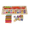 Tablero Apilable Didactico Montessori Para Desarrollo Peques