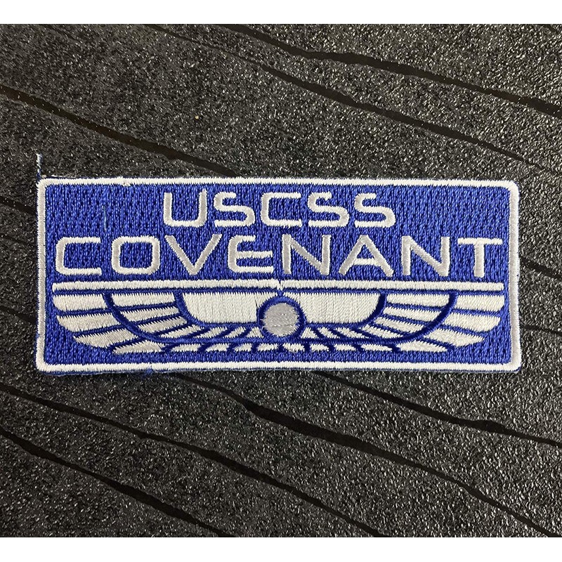 Alien Covenant USCSS Covenant Iron On Patch Colour in Blue