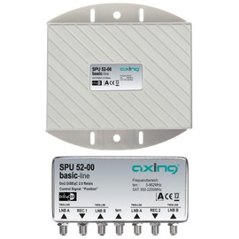 SPU 52-00 Double DiSEqC Satellite Switch | Outdoor Twin LNB Dual Output MultiSwitch 5x2 Terrestrial + 4 LNBs
