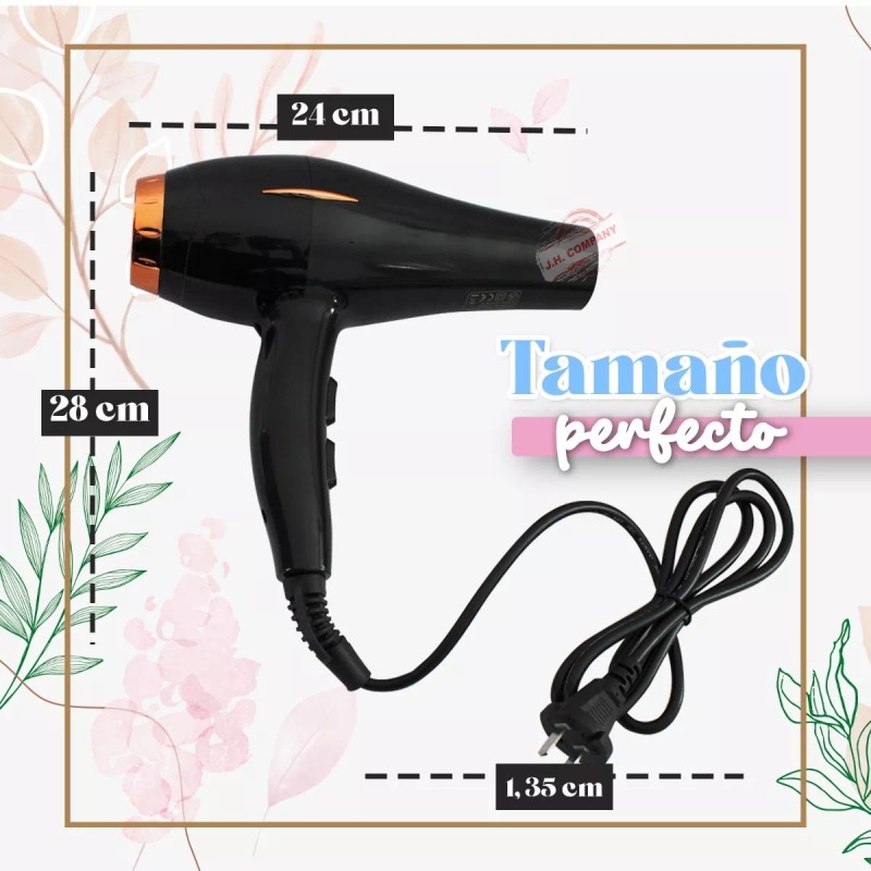 J.H. Company Secadora De Cabello Professional Surker 3000w 3 Temp