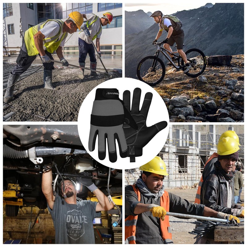 Safety Work Gloves Gardening Working Gloves Mens Women Mechanic Construction