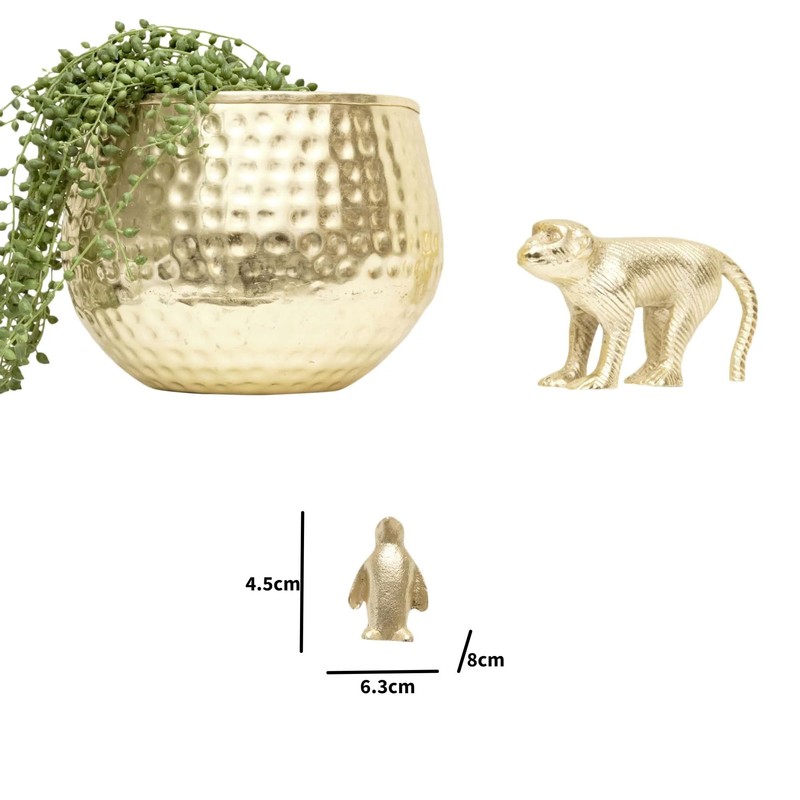 Melody Maison Gold Penguin Drawer Knob