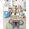 LUMI Playful Animal Bath Mats - Adorable Designs, Soft and