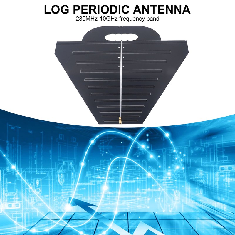 High Gain Log Periodic Antenna Ultra Wideband Broadband EMC Spectrum