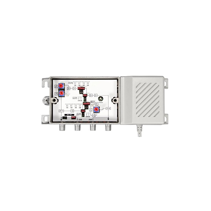Axing BVS01568 Home Connection Amplifier (38 dB Adjustable) with Active
