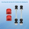 LABLT Front Sway Bar End Links Kit & Stabilizer Bar
