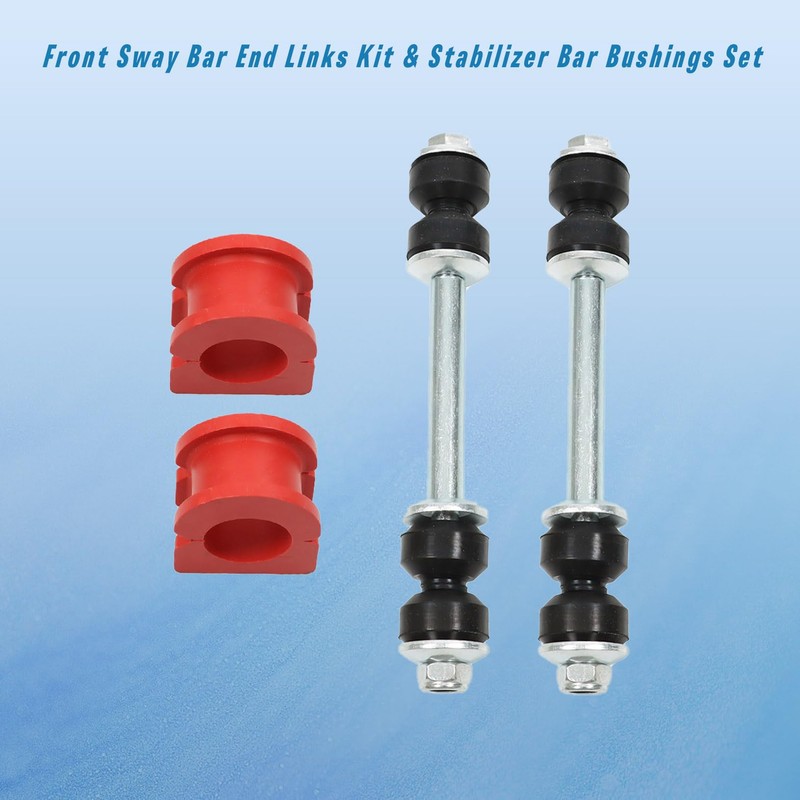 LABLT Front Sway Bar End Links Kit & Stabilizer Bar