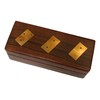Gamekeepers Cottage gifts Post Box Wooden Dominoes In Wooden Box