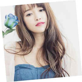 FOMIYES 2 Sets Hair Color Hair Dye Hair Scrunchies Human Hair Color Bulk Hair Sample for Testing Color Hair Color Test Sample Hair Color Testing Sample Hair Color Chart