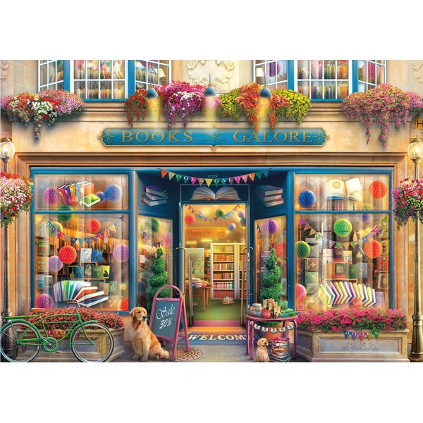 Ceaco - Shop Windows - Books Galore - 1000 Piece