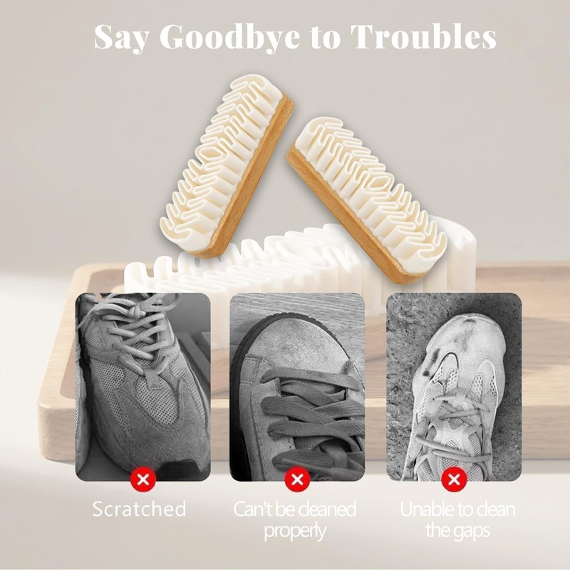 Premium Suede Cleaning Brush，Magic Rubber Shoe Brush,