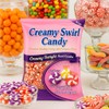 Creamy Swirled Hard Candy – Strawberry Peach & Blackberry Flavors