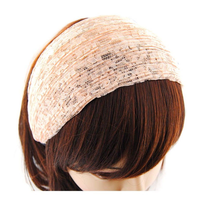 axy HR14 Headband Series 14 Hair Band, Light orange