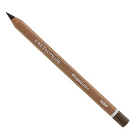 CRETACOLOR MegaColor Colored Pencil, 6.4mm, Chestnut Brown