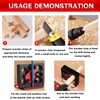 AACGIN Dowel Maker Jig Kit, Imperial 5/16-3/4inch Adjustable Drill Milling