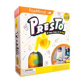 La Compañía de los Juegos  Go Pop Presto - Un Juego de Mesa Familiar de 2 a 4 Jugadores  A Partir de los 6 años  Duración de 15 Minutos  Juego en...  