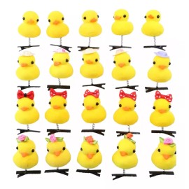 RIVERSOFY 20 Pollito Patito Kawai Pinza Pasador De Moda Niños