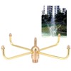 Water Fountain Nozzle,G1/2 Female Thread G3/4 Male Thread,4 Arm Rotate