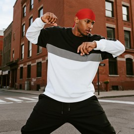 DOCILA 2 Pcs Velvet Durag For Men Women Black Red Do Rag Wave Cap Braids Loc Turban Head Wrap Beanie