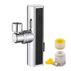 Namvo Waterfall Kitchen Sink Mixer Tap Kitchen 360° Waterfall Kitchen