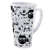 CafePress Cat Faces 17 oz Latte Mug