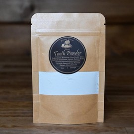 Natural Remineralizing Hydroxyapatite Tooth Powder, Natural Toothpaste Alternative Oral Whitening:_Orange - Refill Bag_2oz