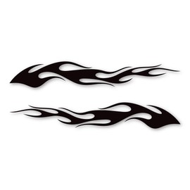 Classic Flames Auriga Design Magnet (Two Pack, One Left, One Right) by Magnet America Is 5.65" x 18" Made for Vehicles and Refrigerators