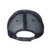 One Size Navy/Navy Trucker Spartan Warrior Helmet Embroidered Distressed Trucker