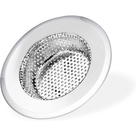 VIP Home Essentials Stainless Steel Sink Strainer Set- 5 Pieces, Fits Most Kitchen, Bathroom Sinks, Shower Drains