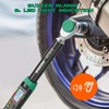 KOEORWS 3/8" Drive Digital Torque Wrench, 5.02-99.57Ft.lb/6.8-135N.m, Long Electronic Torque