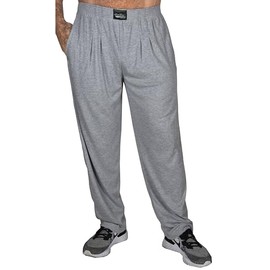 Crazee Wear Heather Grey Baggy Sweatpants, Loose Fit Gym Workout Pants with Two Front Pockets…