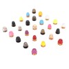 26pcs Screwback Studs Nailheads Lightweight Rust Proof Zinc Alloy Flat