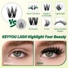 KEYYOULASH Flora Lash Clusters Kit 3D DIY Lashes Extension Kit