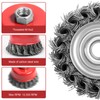 Aigreat 8PCS Wire Wheel Brush for Angle Grinder, Wire Wheels