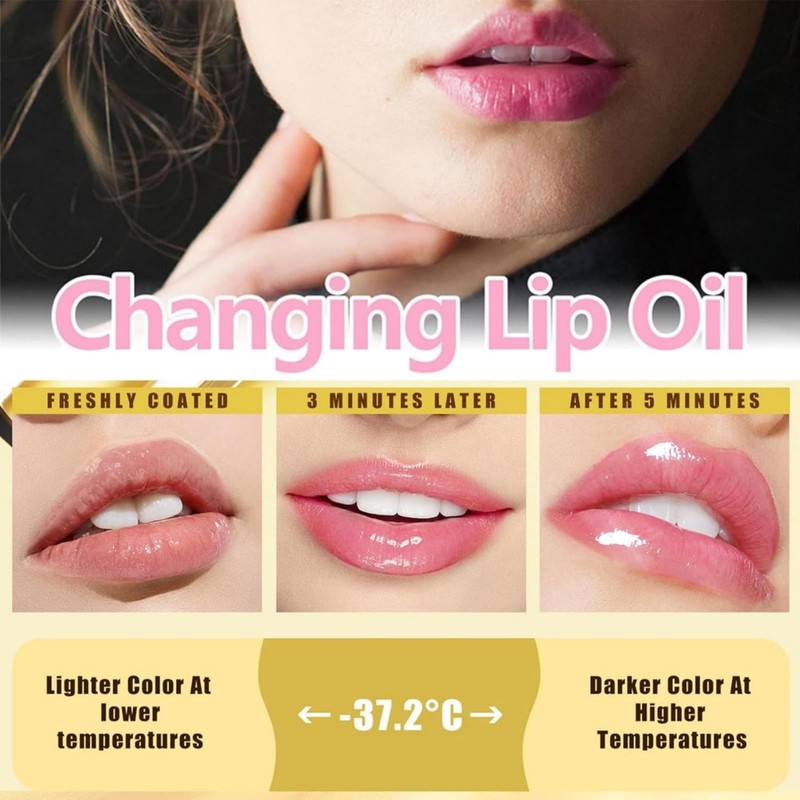 Transferproof Color Changing Lipstick,PH Adjusting Lipstick,Lip Repair Balm,Transfer Proof &