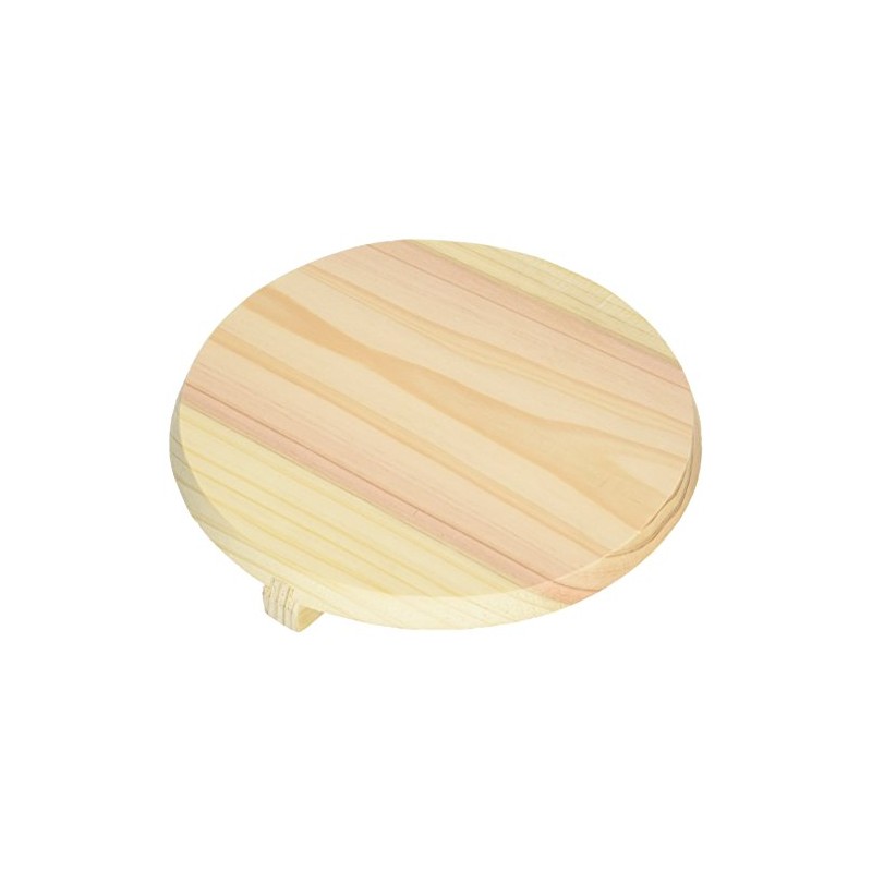 Pearl Metal Japanese Shin Wood Drop Lid, 6.3 inches (16