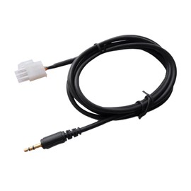 MagiDeal 2X 3.5mm Motorcross AUX Audio Cable Male Line 3-PIN for