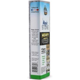 Compac Home Magic-Stone Heavy Duty Cleaning Stick - Easily Scrubs/Removes Paint, Cement, Encrusted Dirt, Rust, Grease, From Wood, Stone, Ceramic Floor Tiles, Cleaning Block, 1 Count