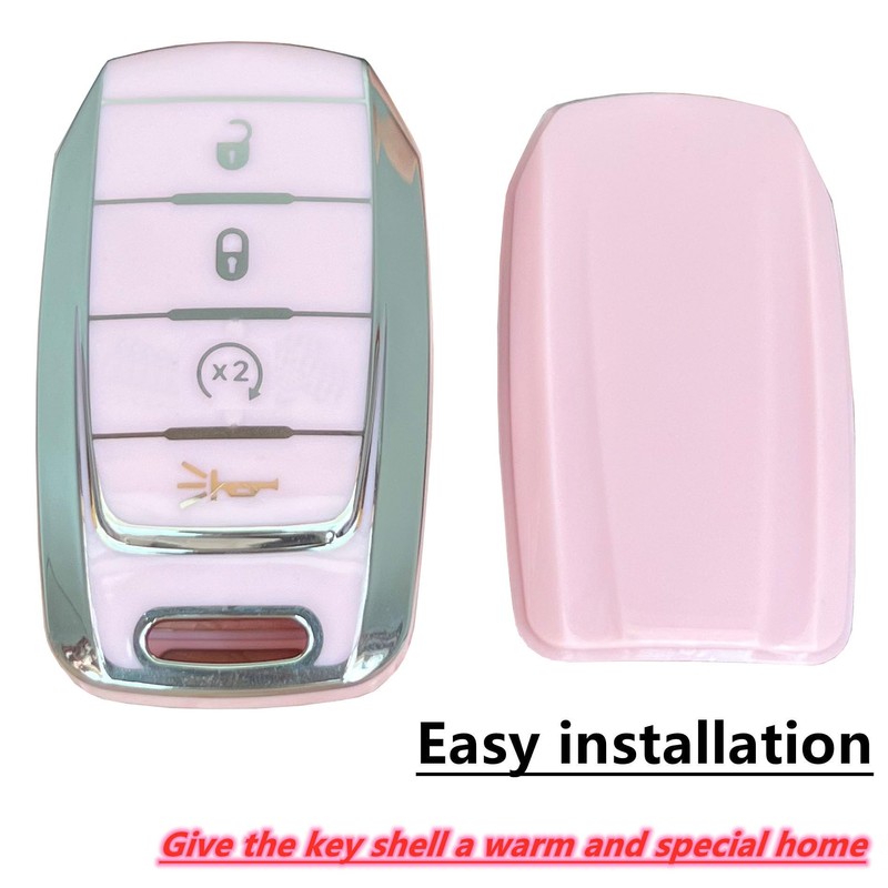 EJOAOJE Key Protective Shell for RAM Key Fob Cover with