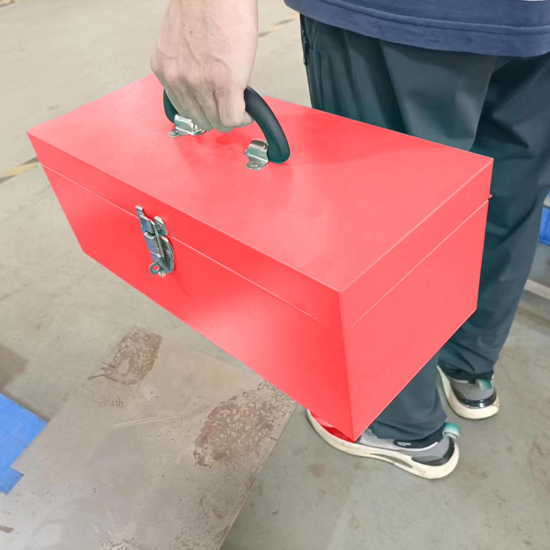 16" Small Tool Box Mini Toolbox Small Metal Tool Box