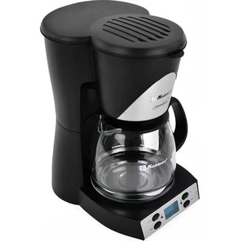 Koblenz Cafetera Programable Koblenz® 12 Tazas, Filtro Lavable Negro