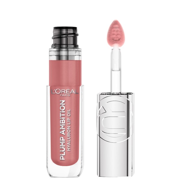 L'Oreal Paris Plump Ambition Hyaluron Lip Oil, 24 HR Lip