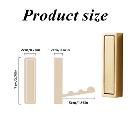 6 Pack Foldable Coat Hook Hardware Heavy Duty Zinc Alloy Duty Wall Hooks for Hanging Coats,Towels, Backpacks, Bags - Brushed Gold Towel Hook for Bathroom