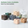 Real Natural Marble Tissue Box Cover, 5.5in Square Holder